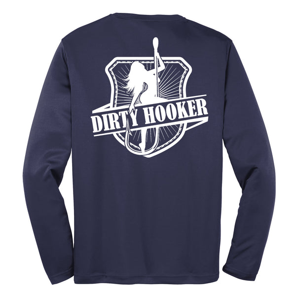 Dirty Hooker Outlaw Dry Fit Dry Fit / Navy / XL