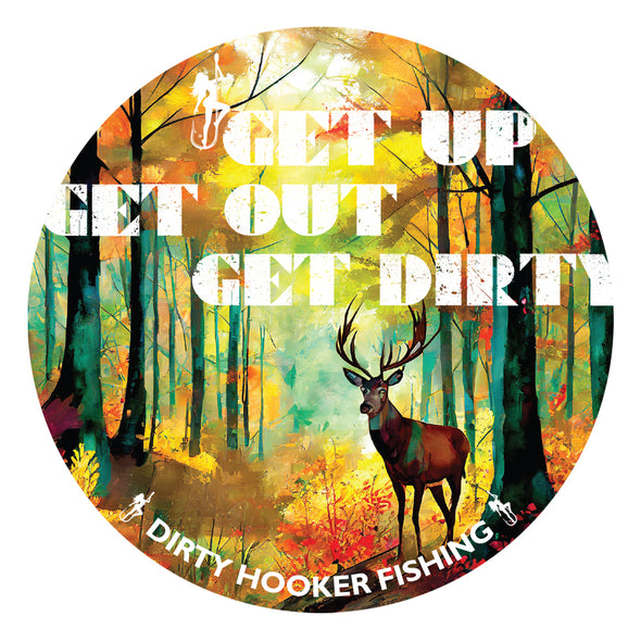 Dirty Hooker Get Dirty Sticker