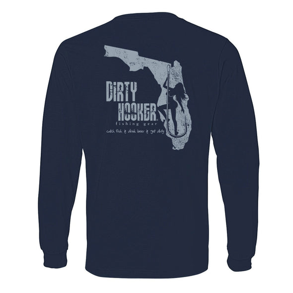 Dirty Hooker Florida Lightweight Long Sleeve T-Shirt