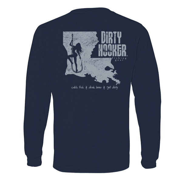 Dirty Hooker Louisiana Lightweight Long Sleeve T-Shirt – Dirty