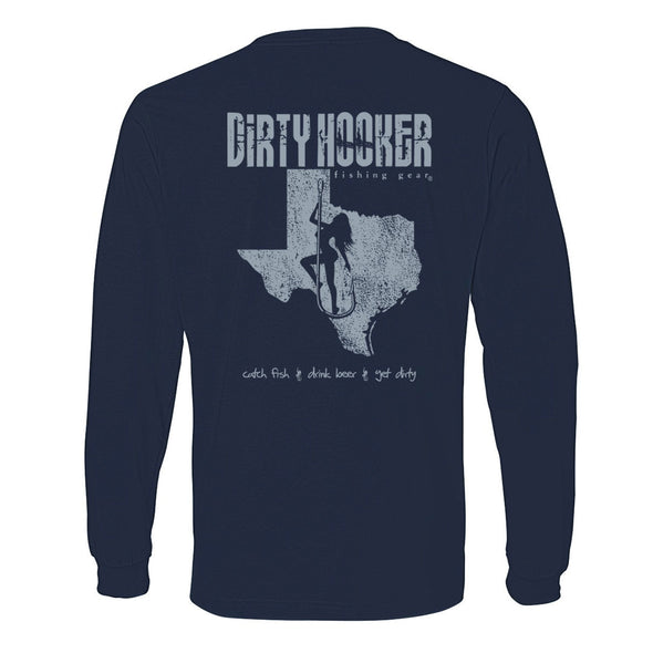 Dirty Hooker Texas Lightweight Long Sleeve T-Shirt