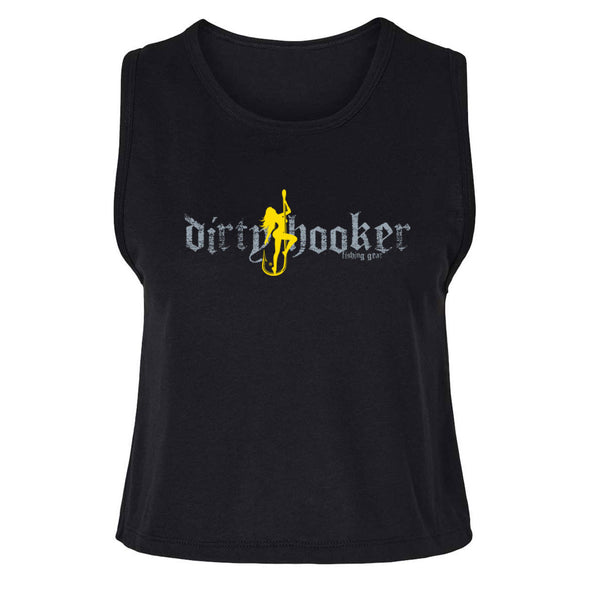 Dirty Hooker Edge Crop Tank Top