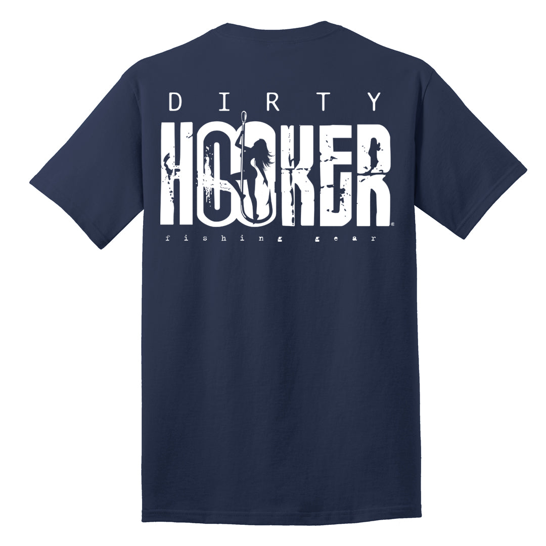 Dirty Hooker Classic White T-Shirt T-Shirt / Heather Royal / XXXL