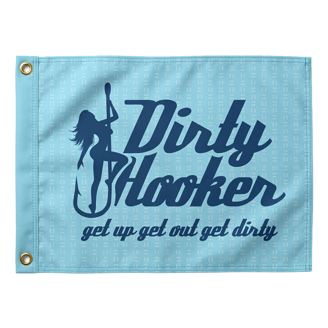 Dirty Hooker Fishing Flag