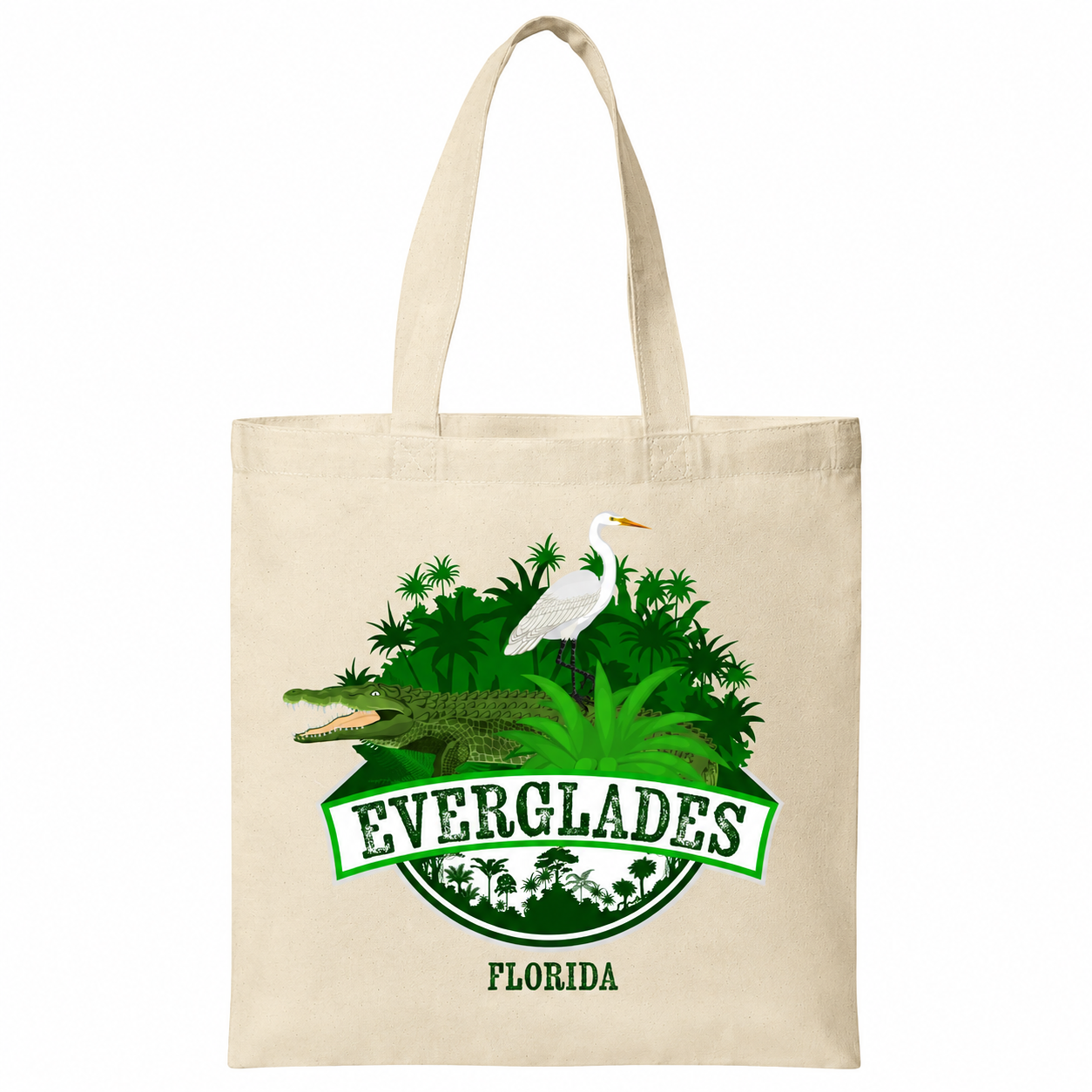 Wild Everglades Canvas Tote | Keep Florida Wild
