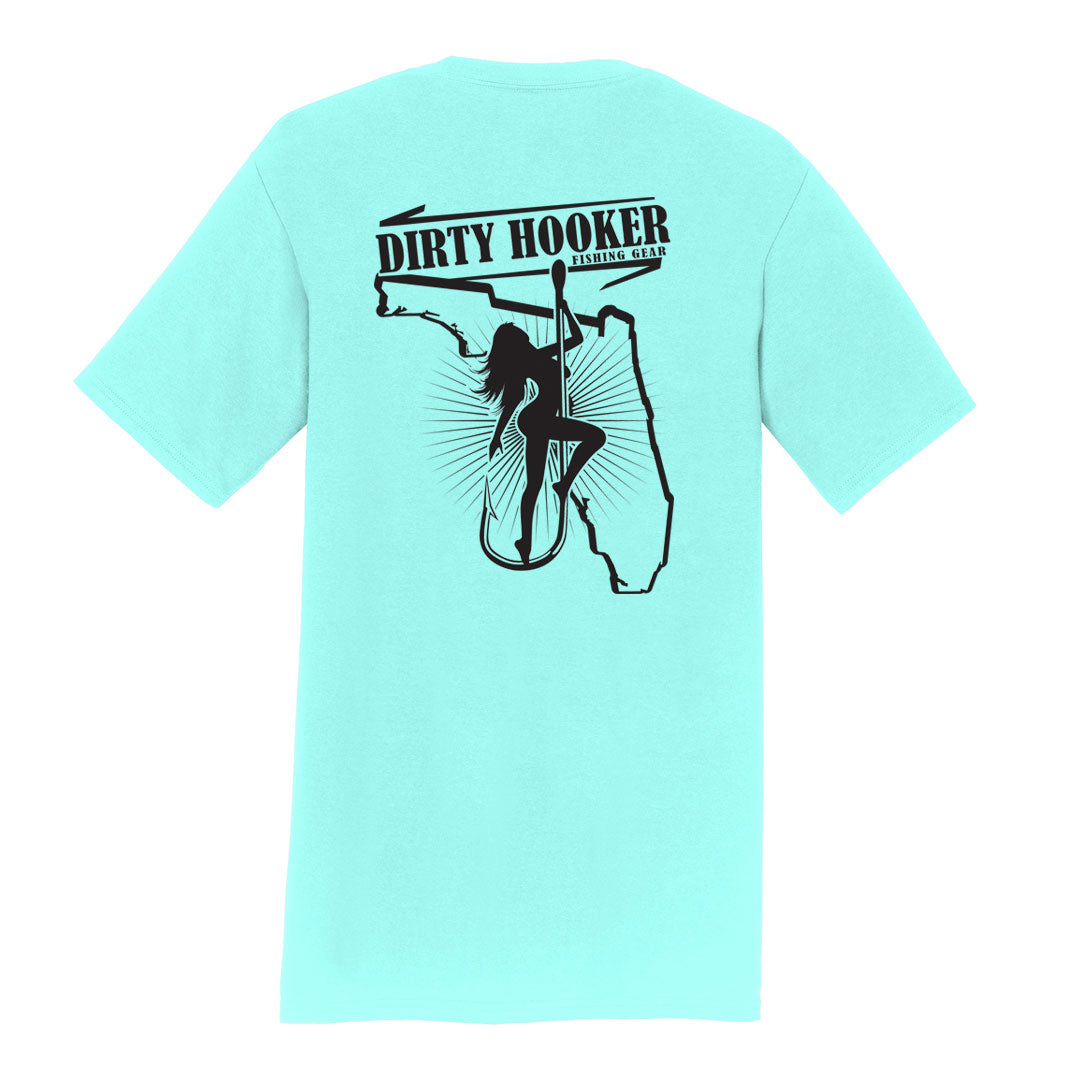 Dirty Hooker Florida Shine Black - Lightweight T-Shirt