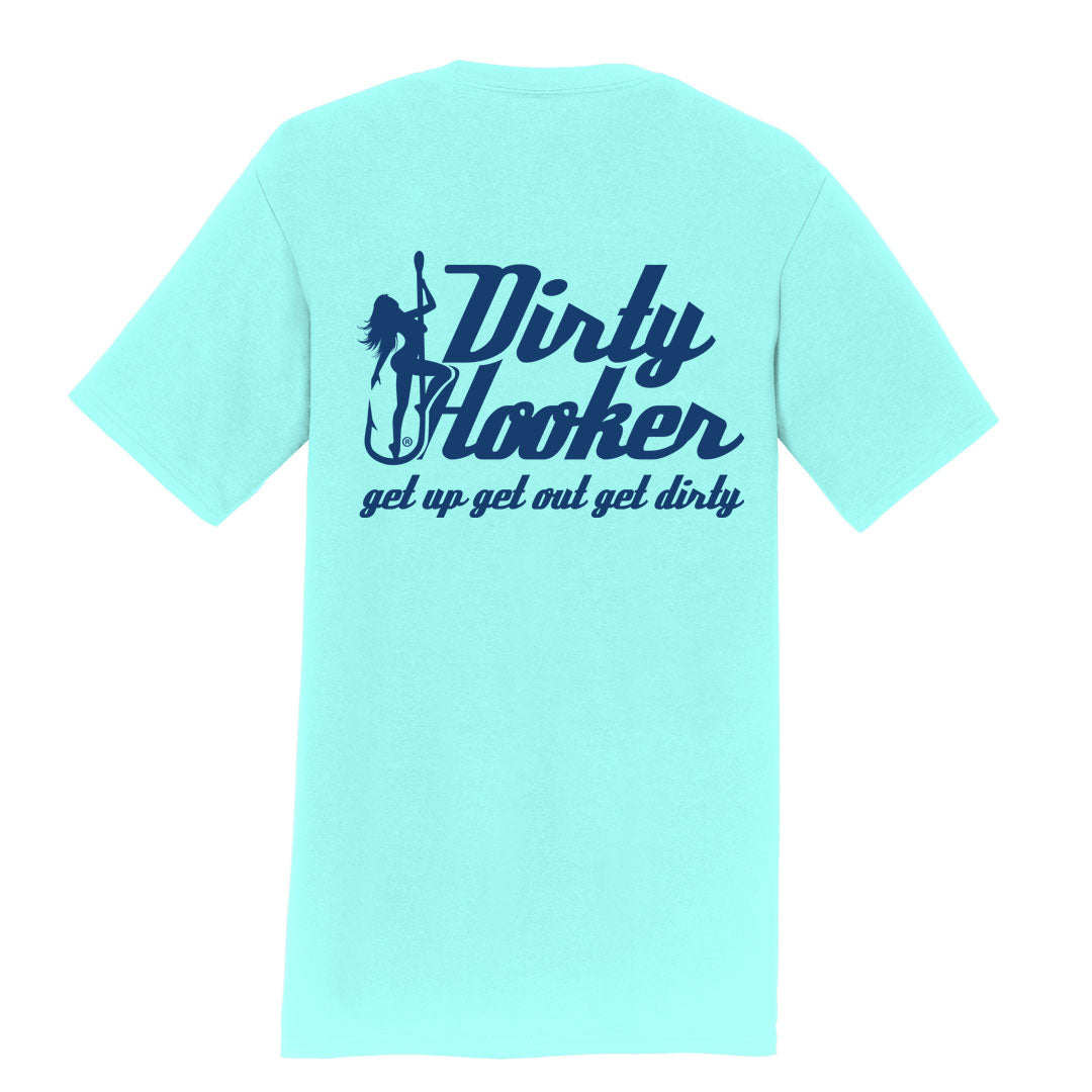 Dirty Hooker Chrome Navy Lightweight T-shirts