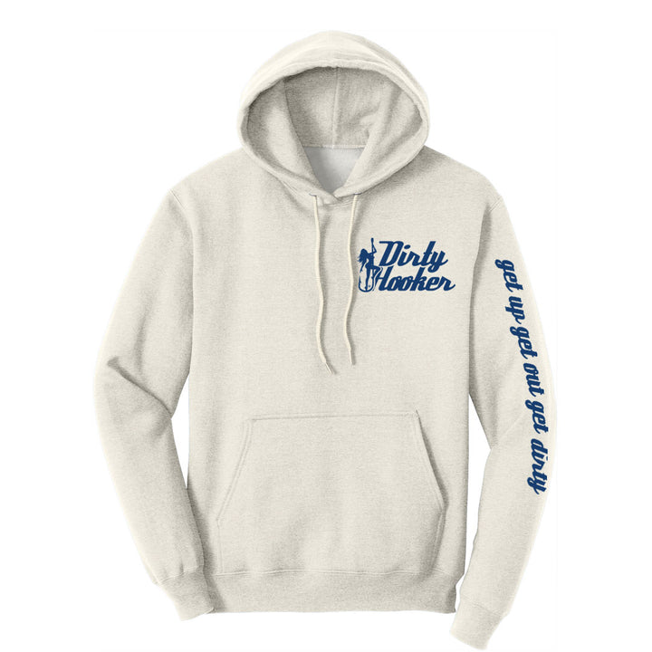 Dirty Hooker Chrome Navy Hoodie