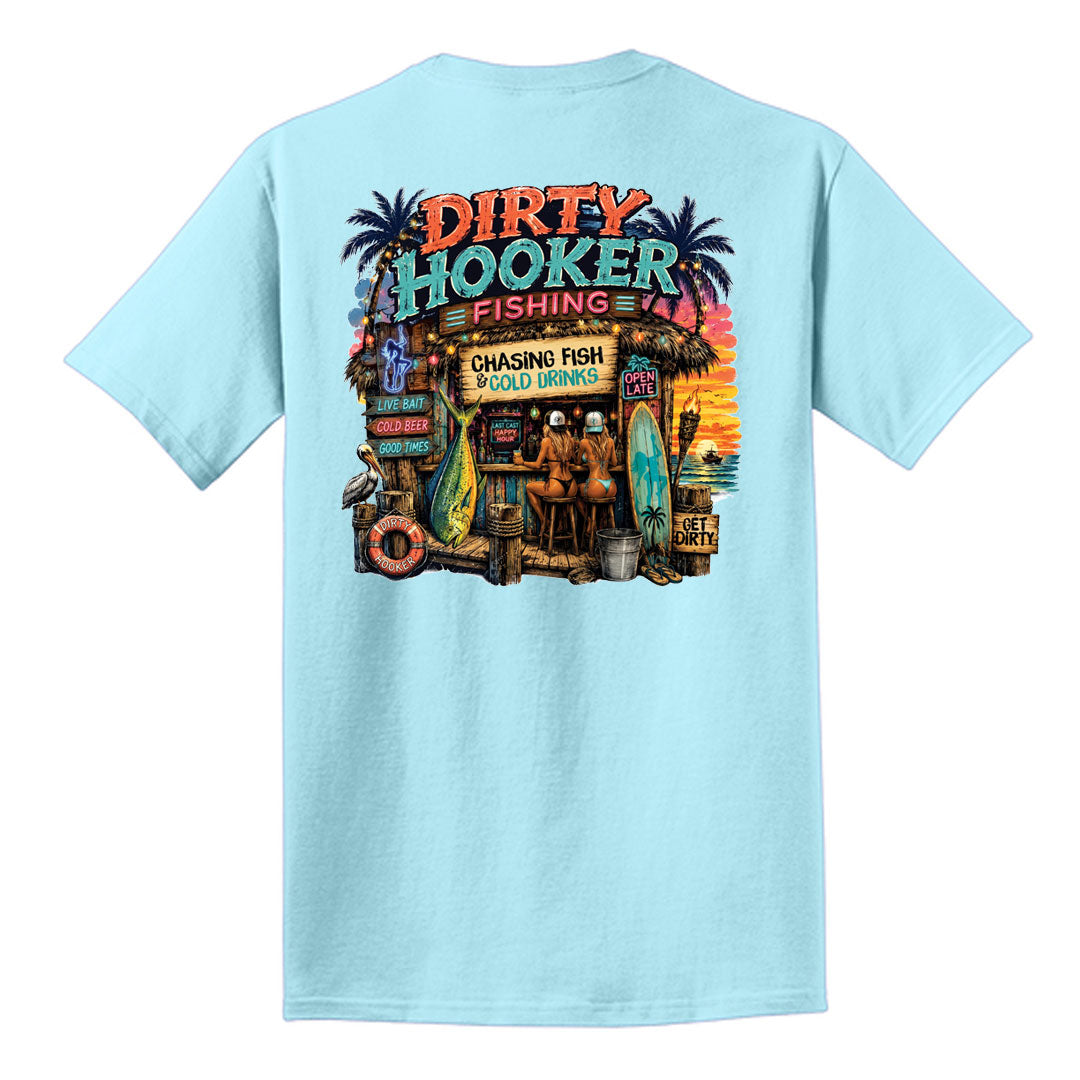 Dirty Hooker Lifestyle Tiki Bar Tee