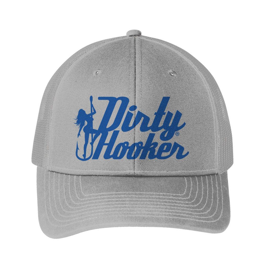 Dirty Hooker Navy Chrome Hat