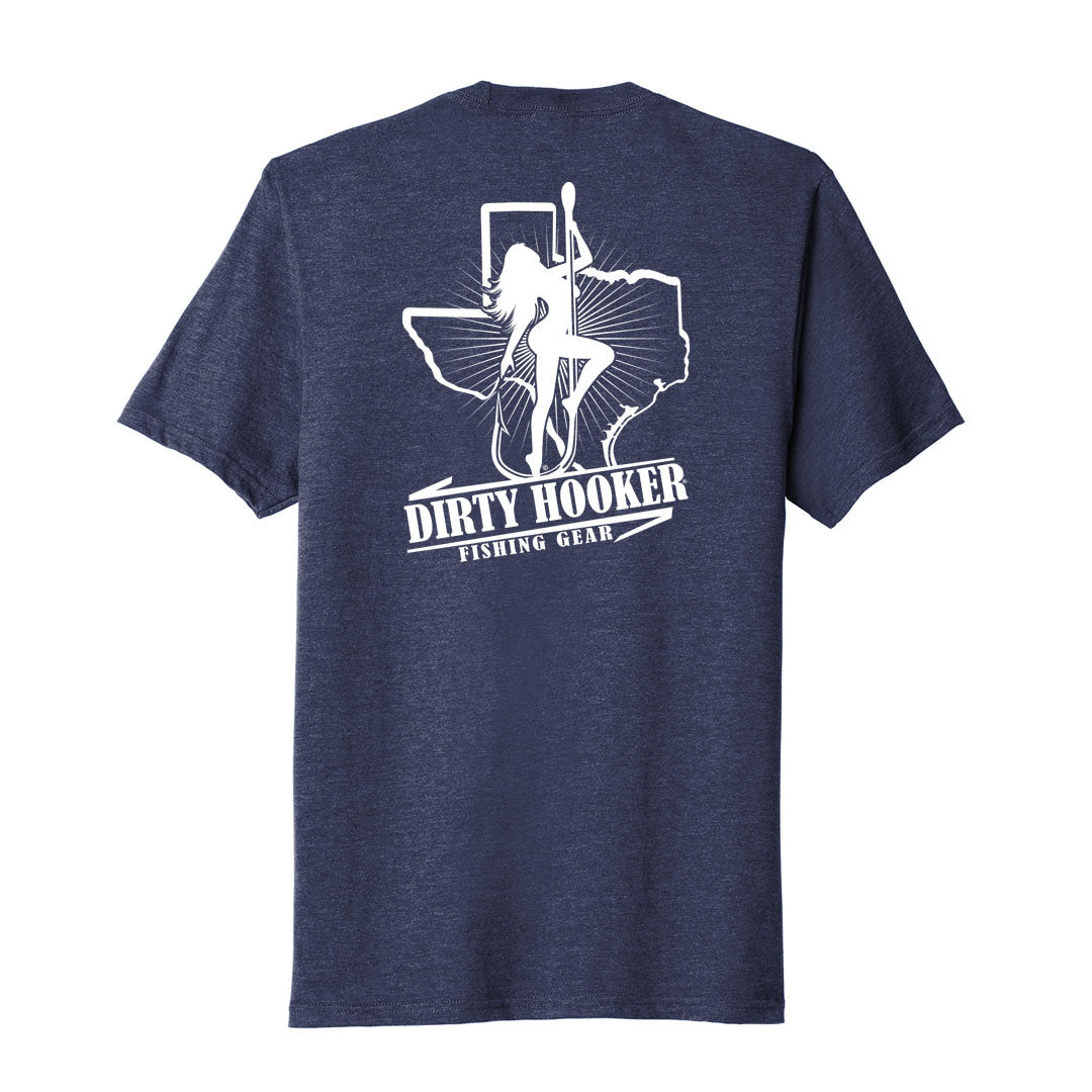 Dirty Hooker Texas Shine White - Lightweight T-Shirt