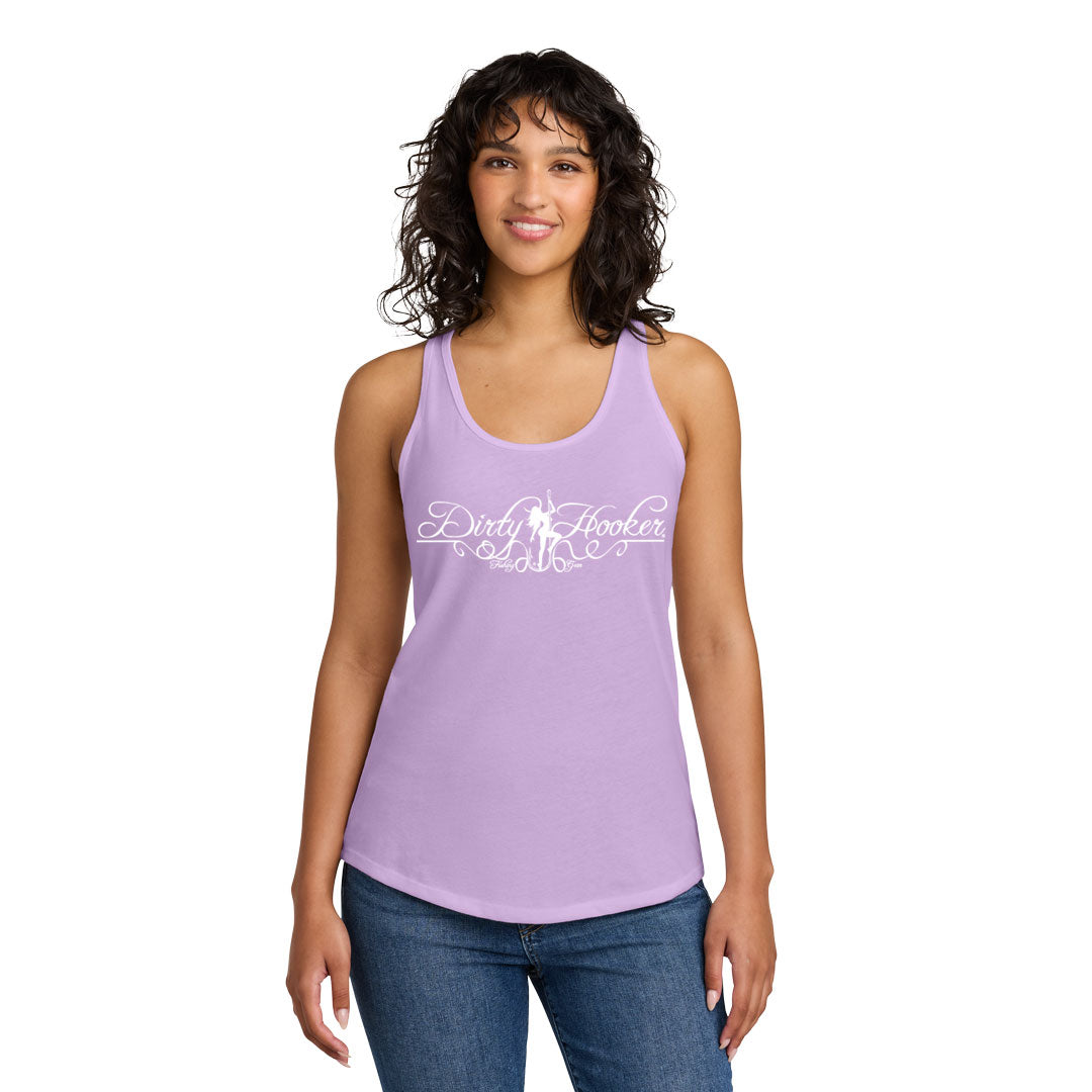 Dirty Hooker Script 2 Ladies Tank Top