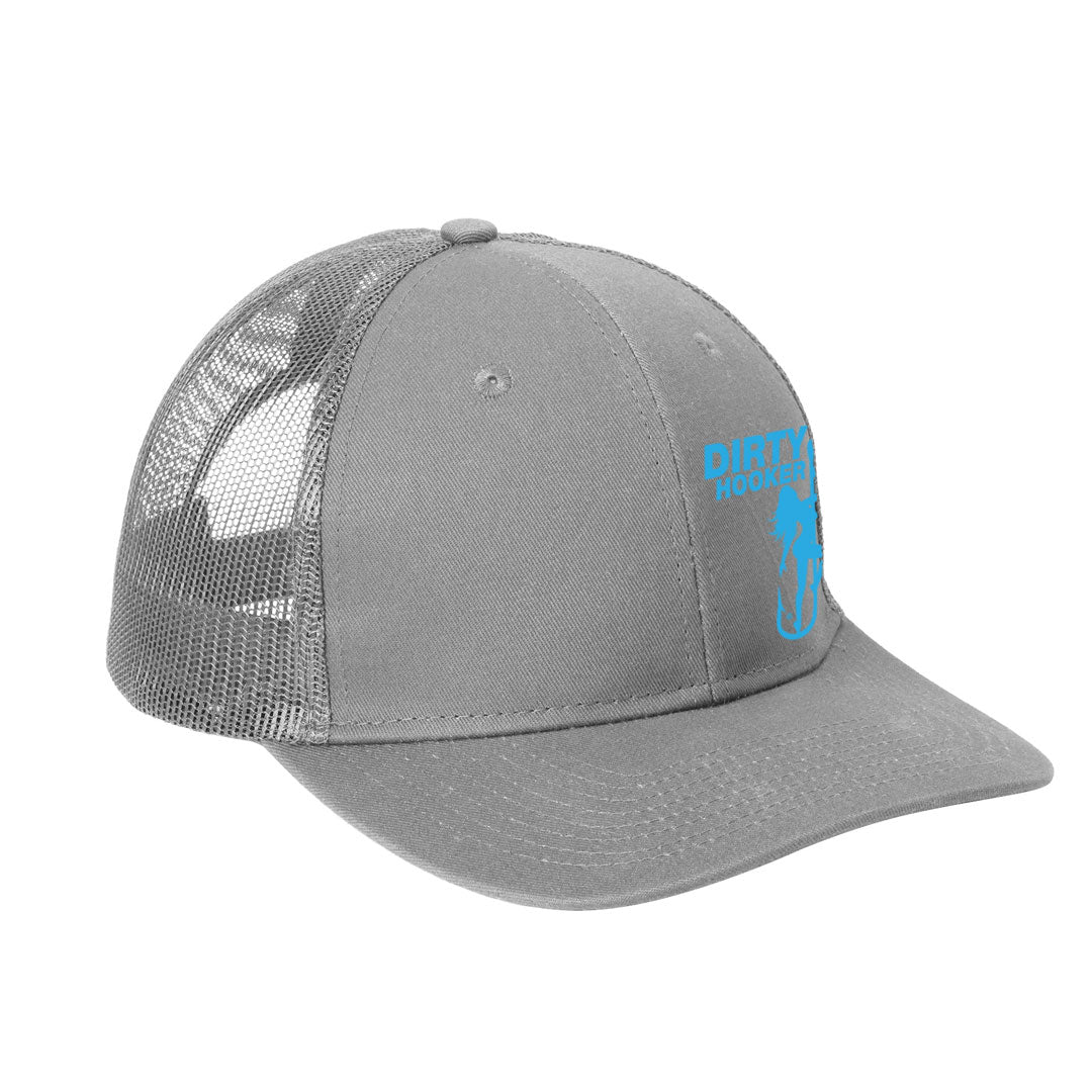 Dirty Hooker Lure Light Blue - Premium Trucker Hat