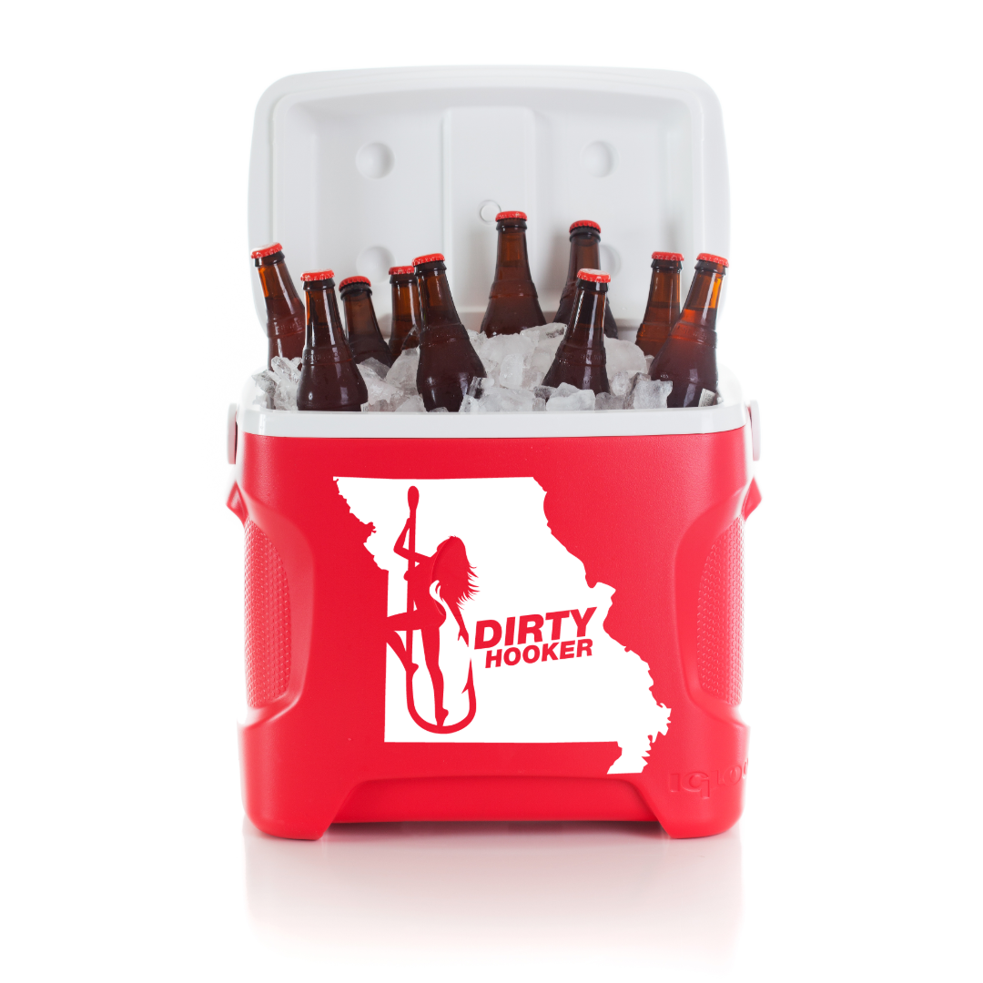Dirty Hooker Missouri State Decal