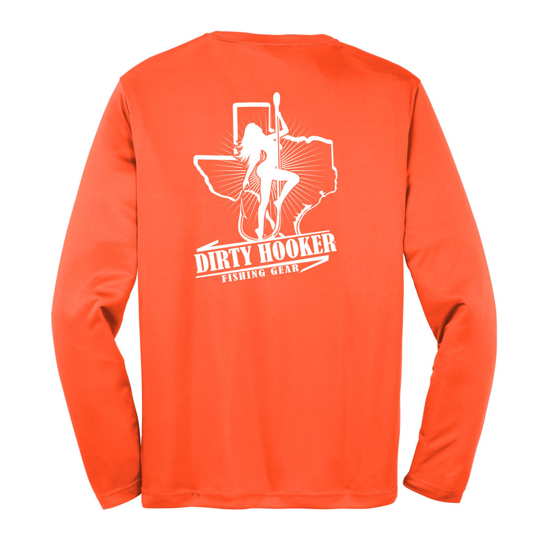 Dirty Hooker Texas Shine White - Dry Fit