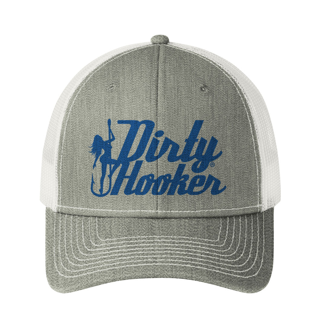 Dirty Hooker Navy Chrome Hat