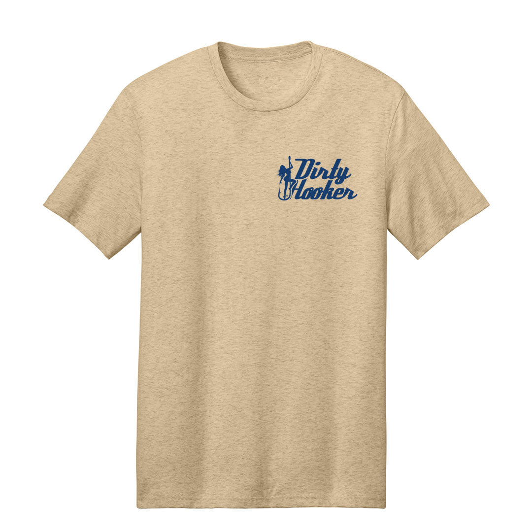 Dirty Hooker Chrome Navy Lightweight T-shirts