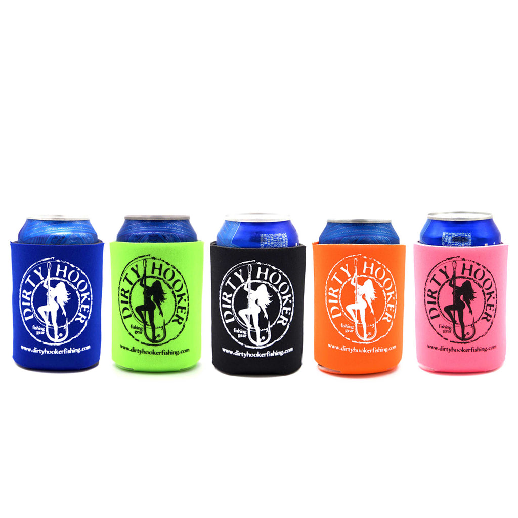 Dirty Hooker COMBO: DH Catch Drink Dirty Koozie 5 Pack