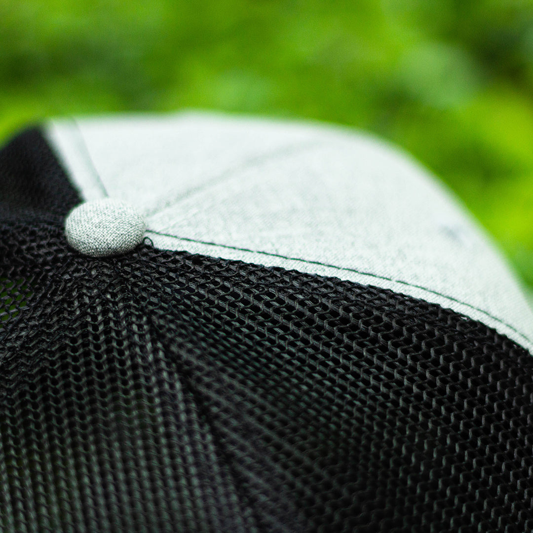 Dirty Hooker Deluxe Hat Heather Grey and Black