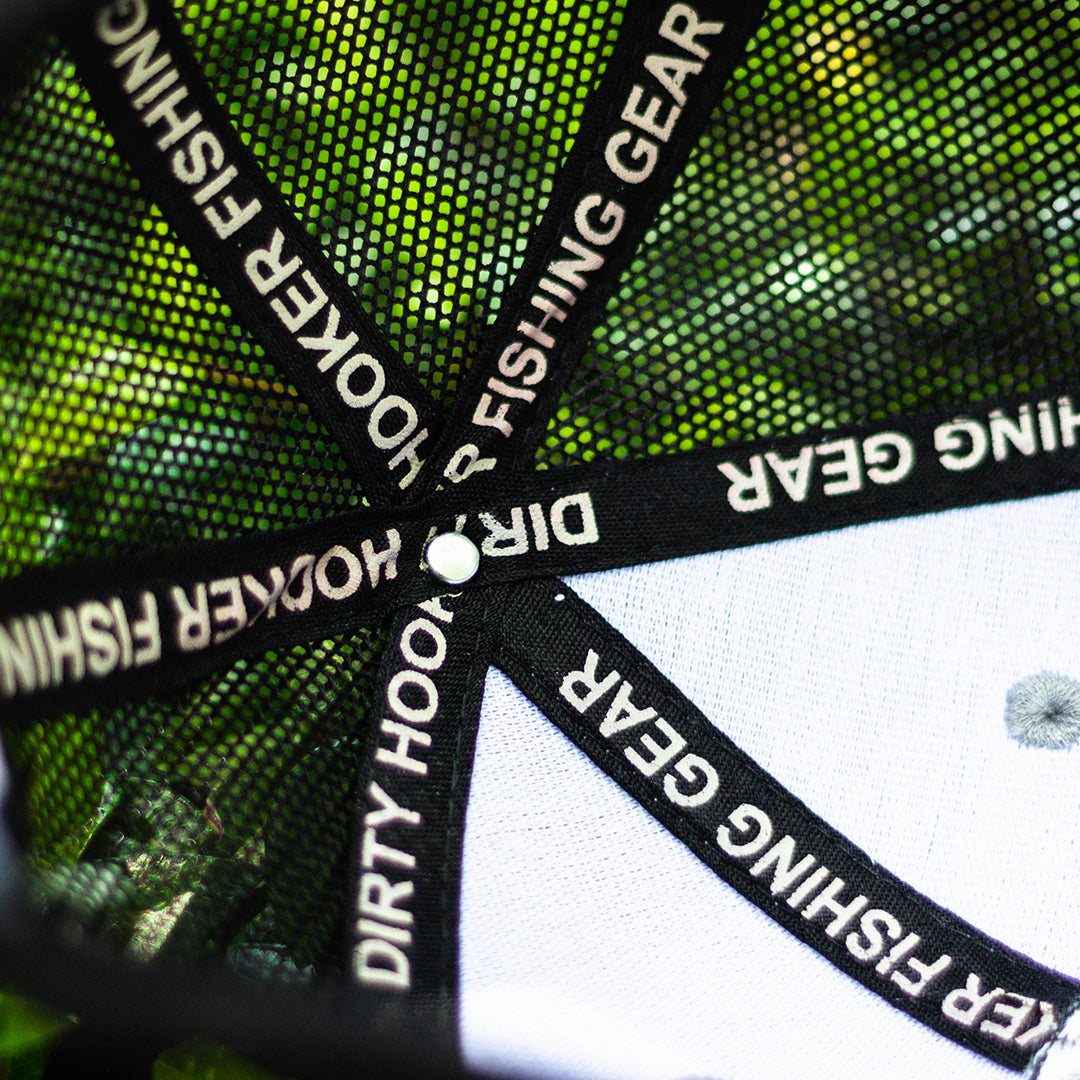 Dirty Hooker Deluxe Hat Heather Grey and Black