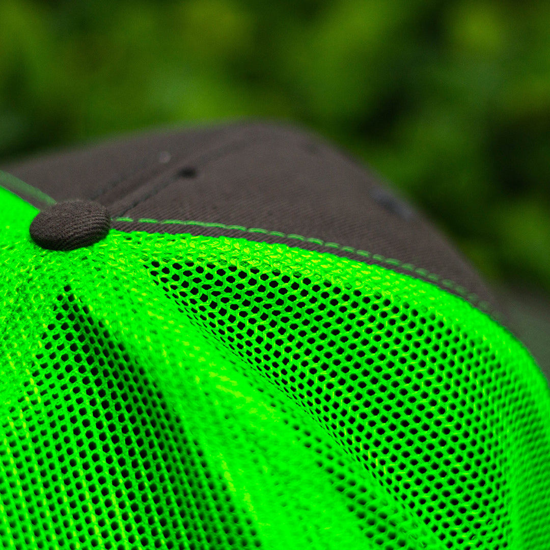 Dirty Hooker Deluxe Hat Bright Green