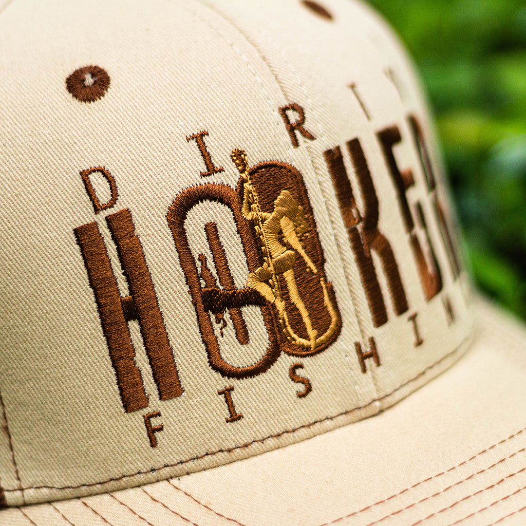 Dirty Hooker Deluxe Hat Brown & Khaki