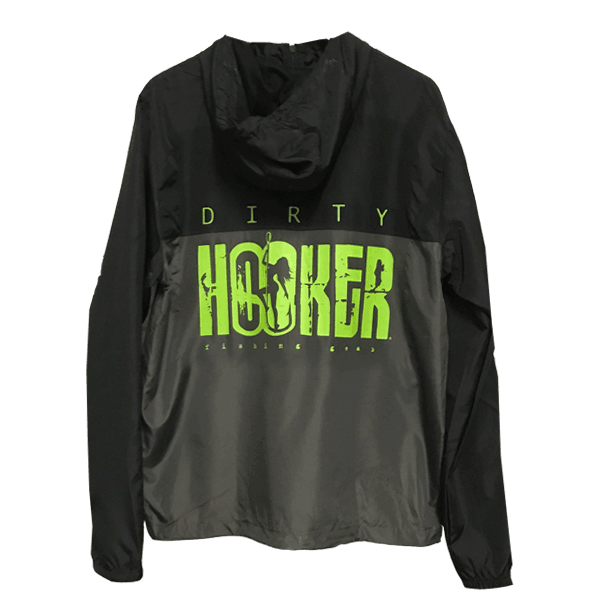 Dirty Hooker Classic Green Windbreaker