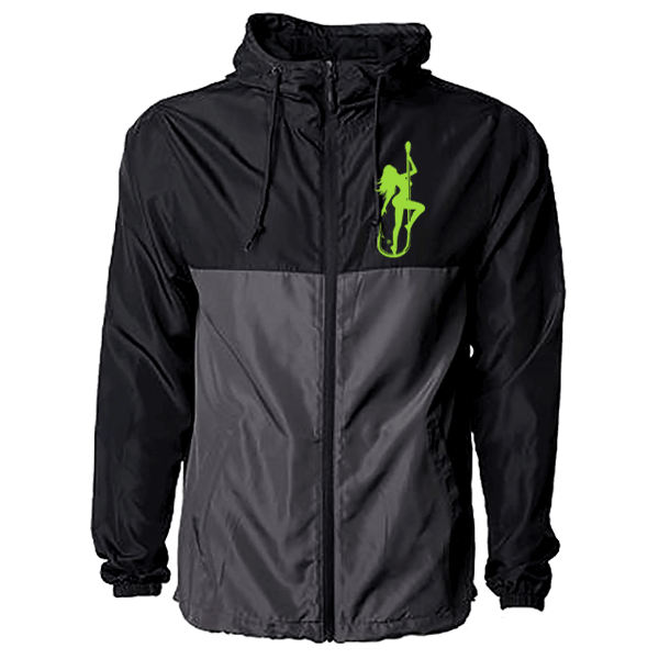 Dirty Hooker Classic Green Windbreaker