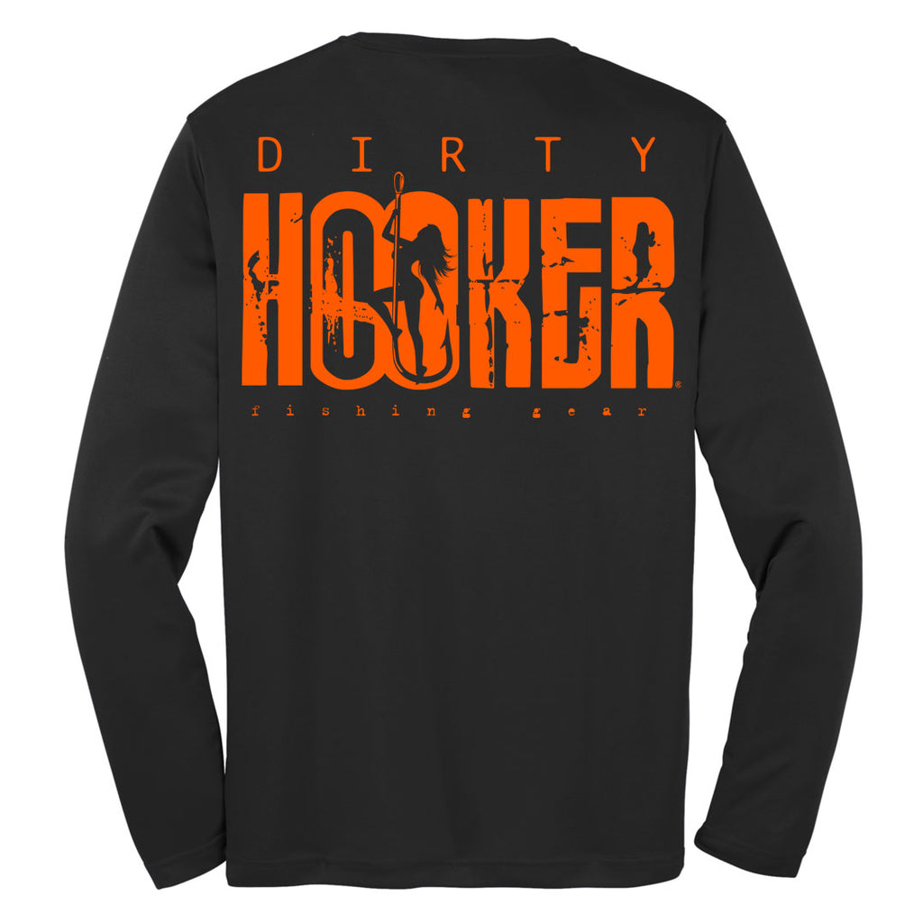Dirty Hooker Classic Orange Dry Fit Dry Fit / Black / XL