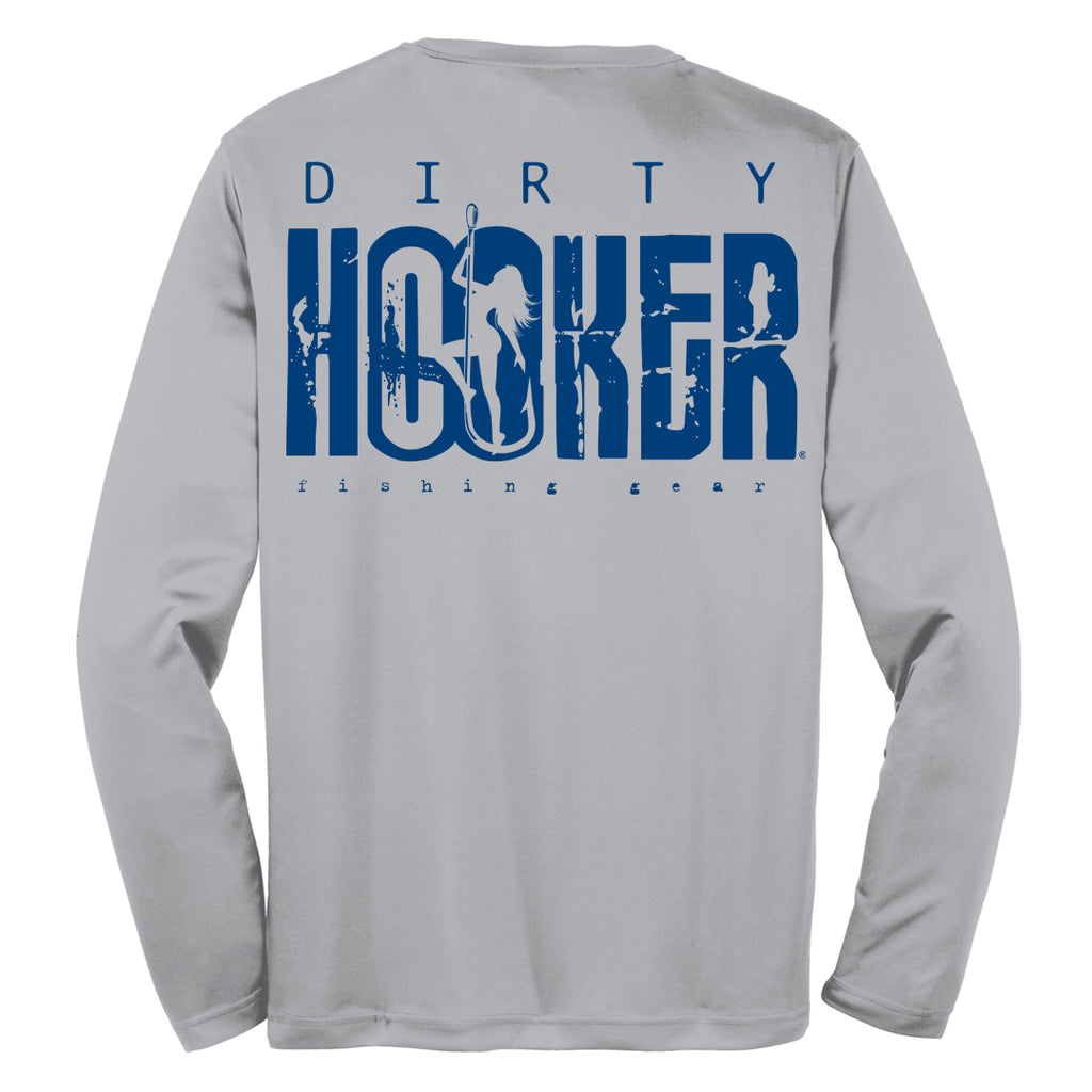 Dirty Hooker Classic Navy Blue Dry Fit