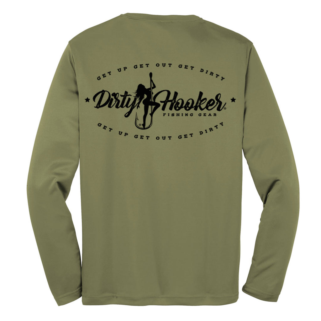 Dirty Hooker Vintage Black Dry Fit - CLOSEOUT
