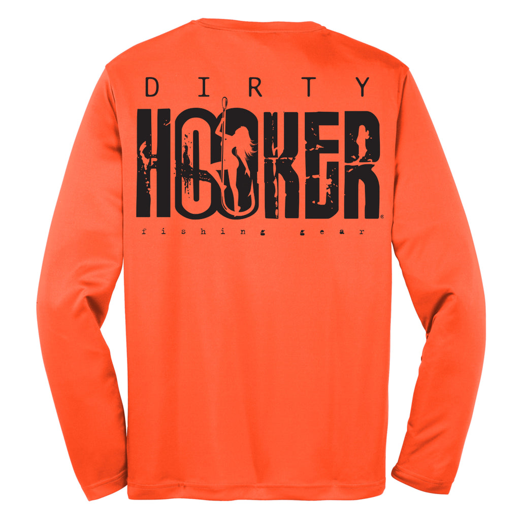 Dirty Hooker Classic Black Dry Fit Dry Fit / Lime Green / S