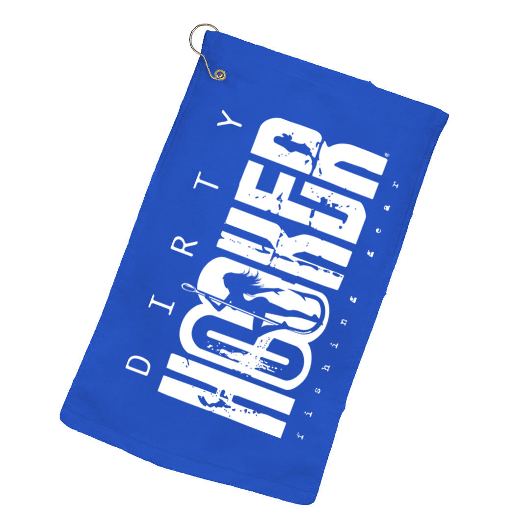 Dirty Hooker Royal Blue Towel