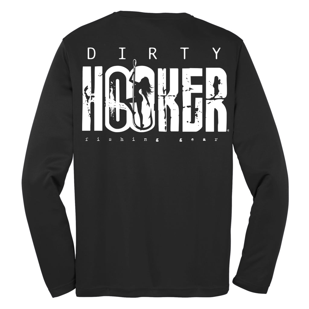 Dirty Hooker Classic White Dry Fit