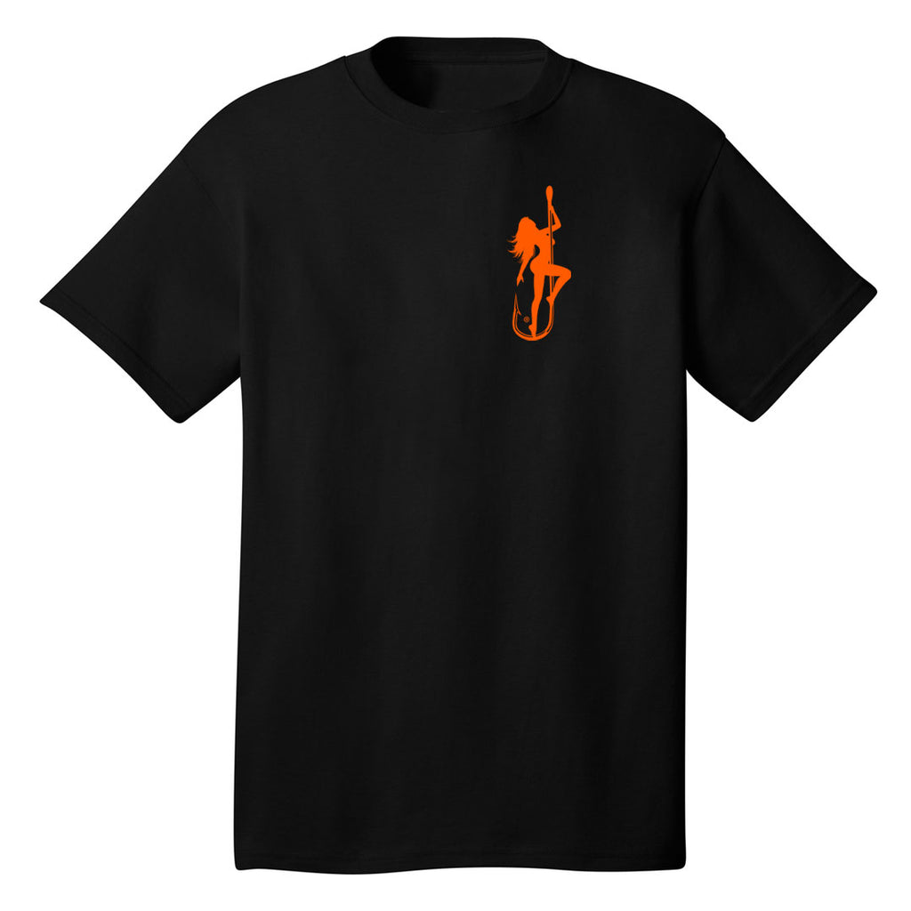 Dirty Hooker Classic Orange T-Shirt T-Shirt / Black / XXL