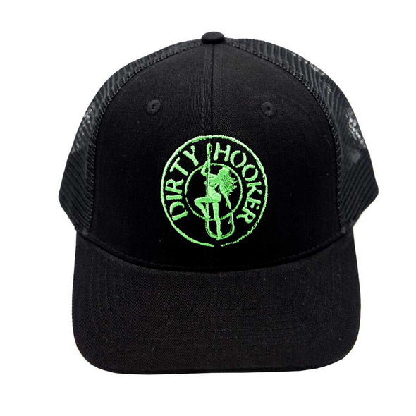 Dirty Hooker Premium Trucker Hat Black