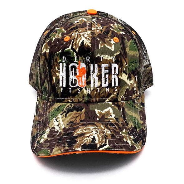 Dirty Hooker Premium Camouflage Trucker Hat