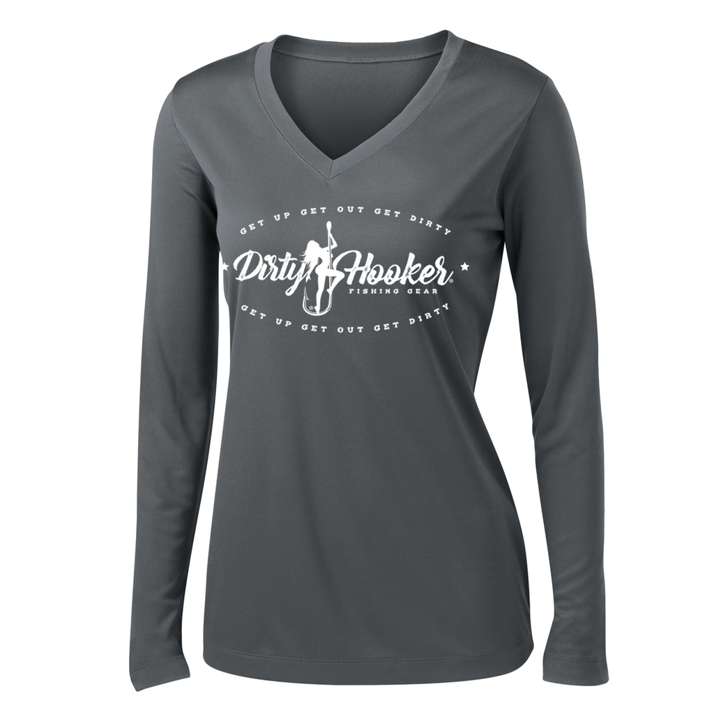 https://www.dirtyhookerfishing.com/cdn/shop/products/dh_charcoal-ladies-dryfit-vintage-white-front_1024x1024.jpg?v=1586104749