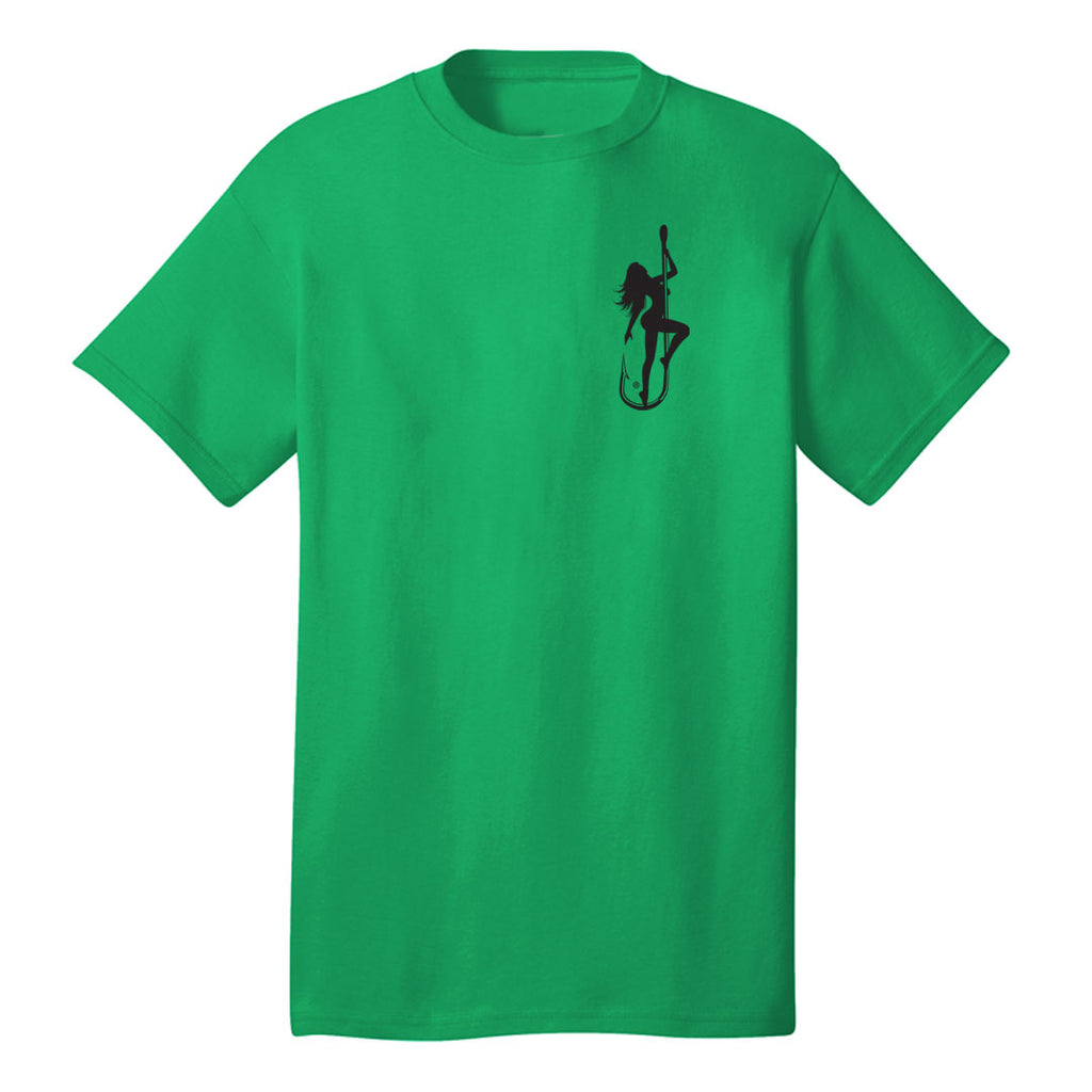 Dirty Hooker Classic Black T-Shirt T-Shirt / Lucky Green / XXL