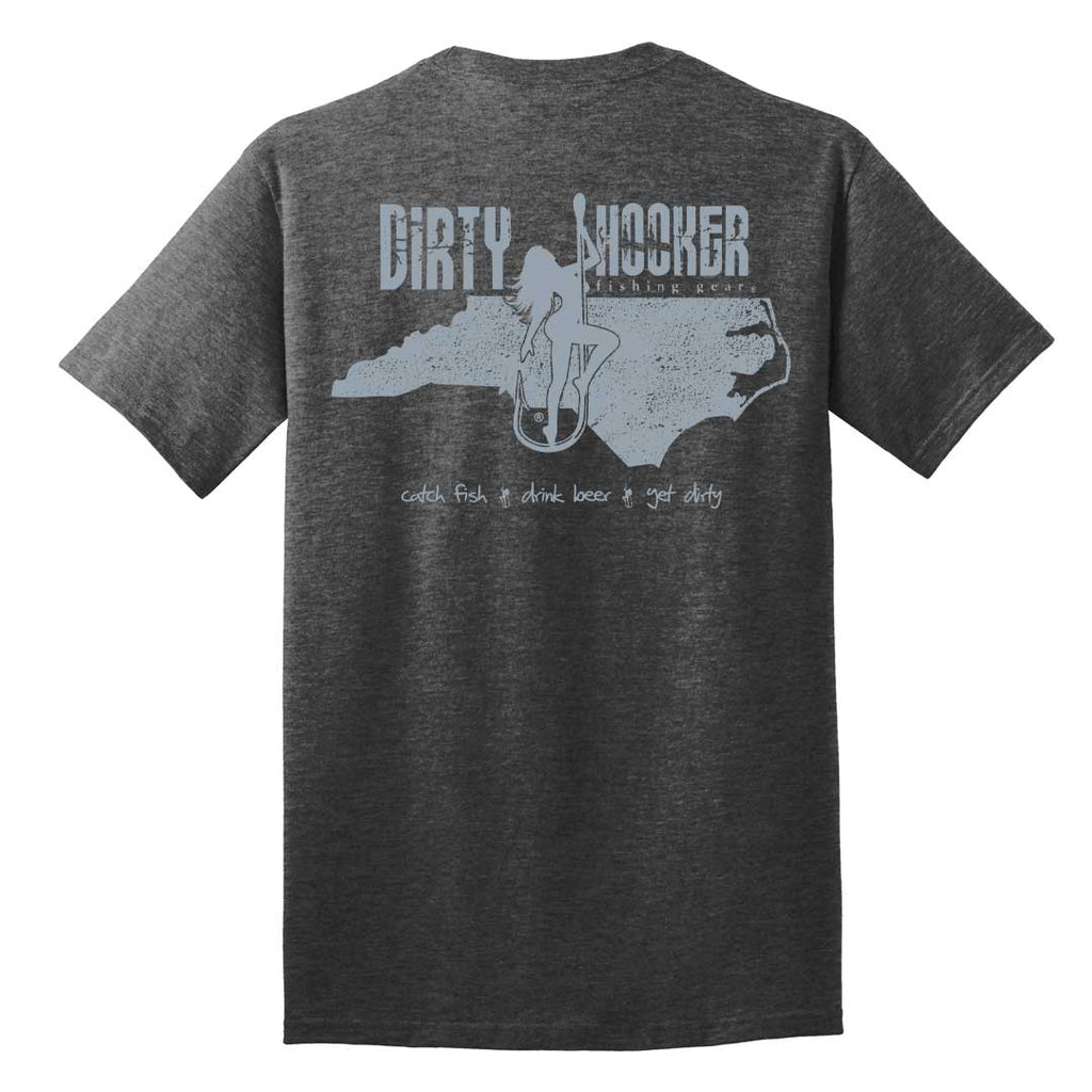 Dirty Hooker North Carolina T-Shirt T-Shirt / Navy / XL