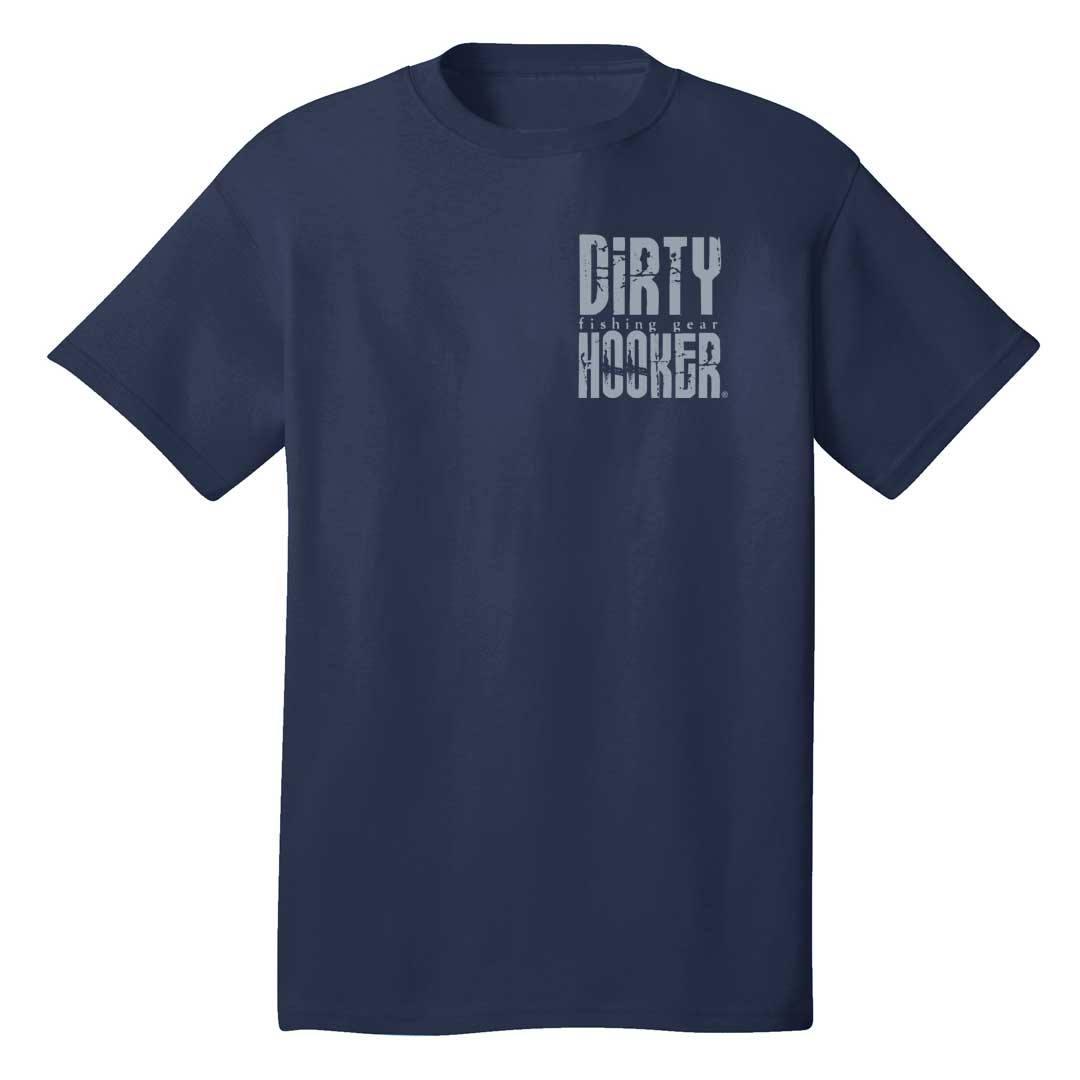 dirty hooker fishing discount code Dirty Hooker North Carolina T-Shirt T-Shirt / Navy / XL