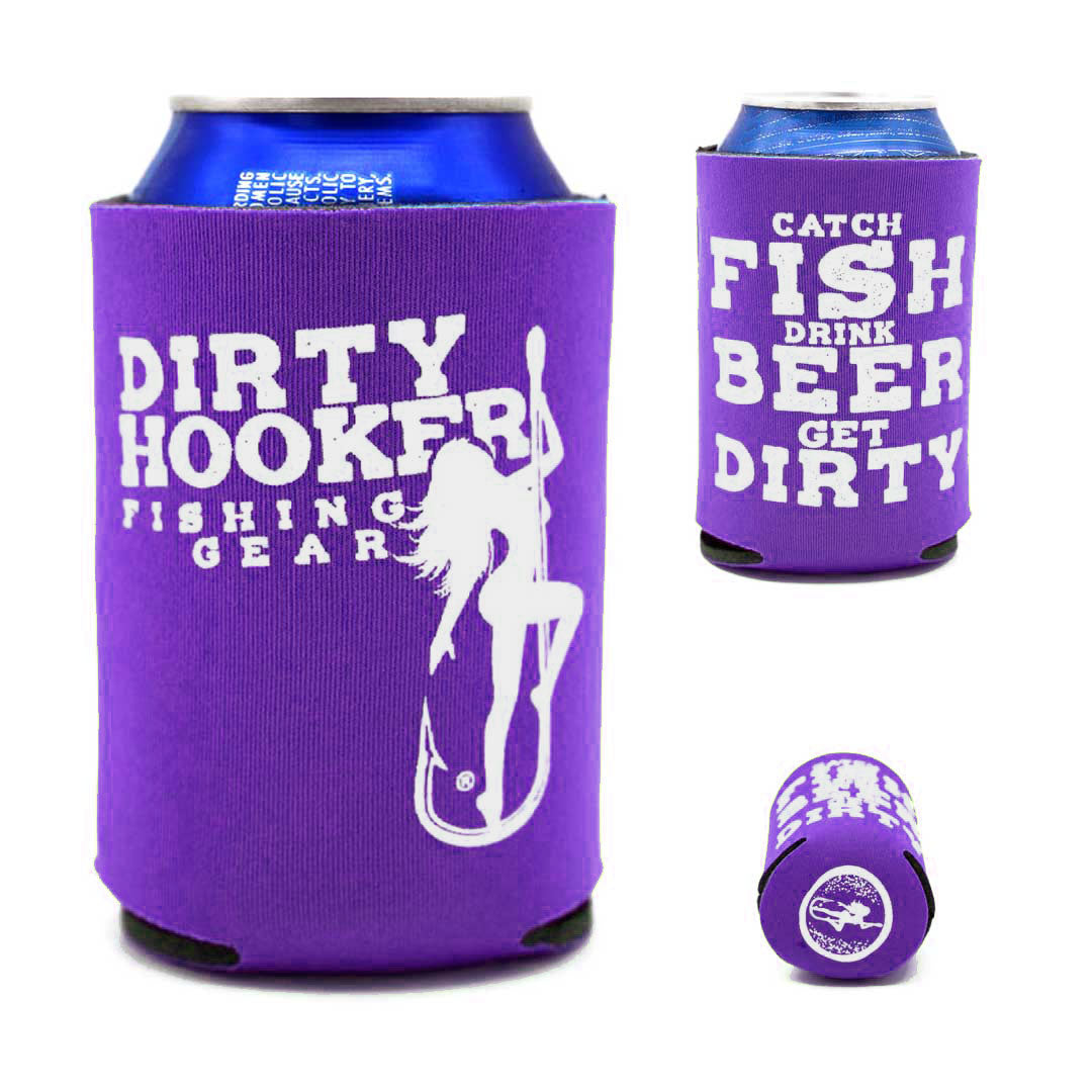Dirty Hooker COMBO: DH Catch Drink Dirty Koozie 5 Pack