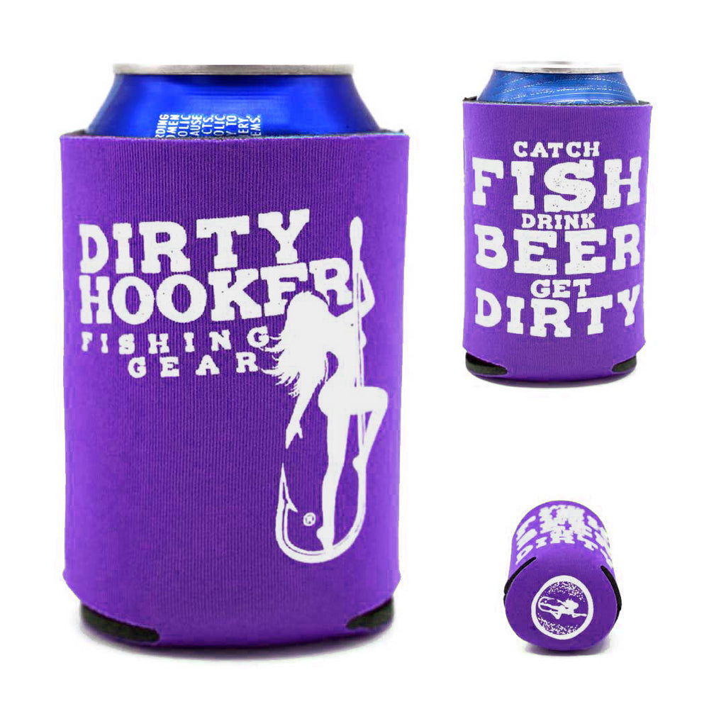 Dirty Hooker COMBO: DH Catch Drink Dirty Koozie 5 Pack