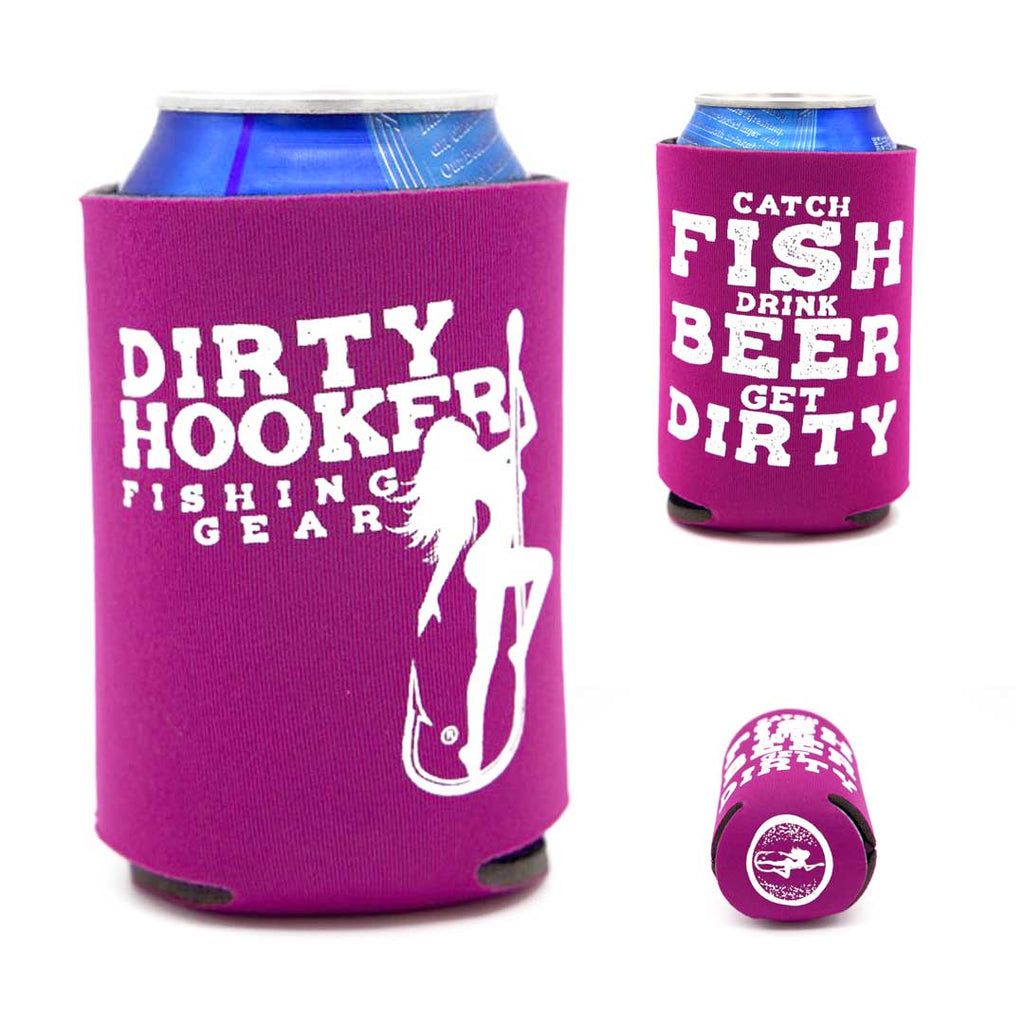 Dirty Hooker COMBO: DH Catch Drink Dirty Koozie 5 Pack – Dirty Hooker  Fishing Gear