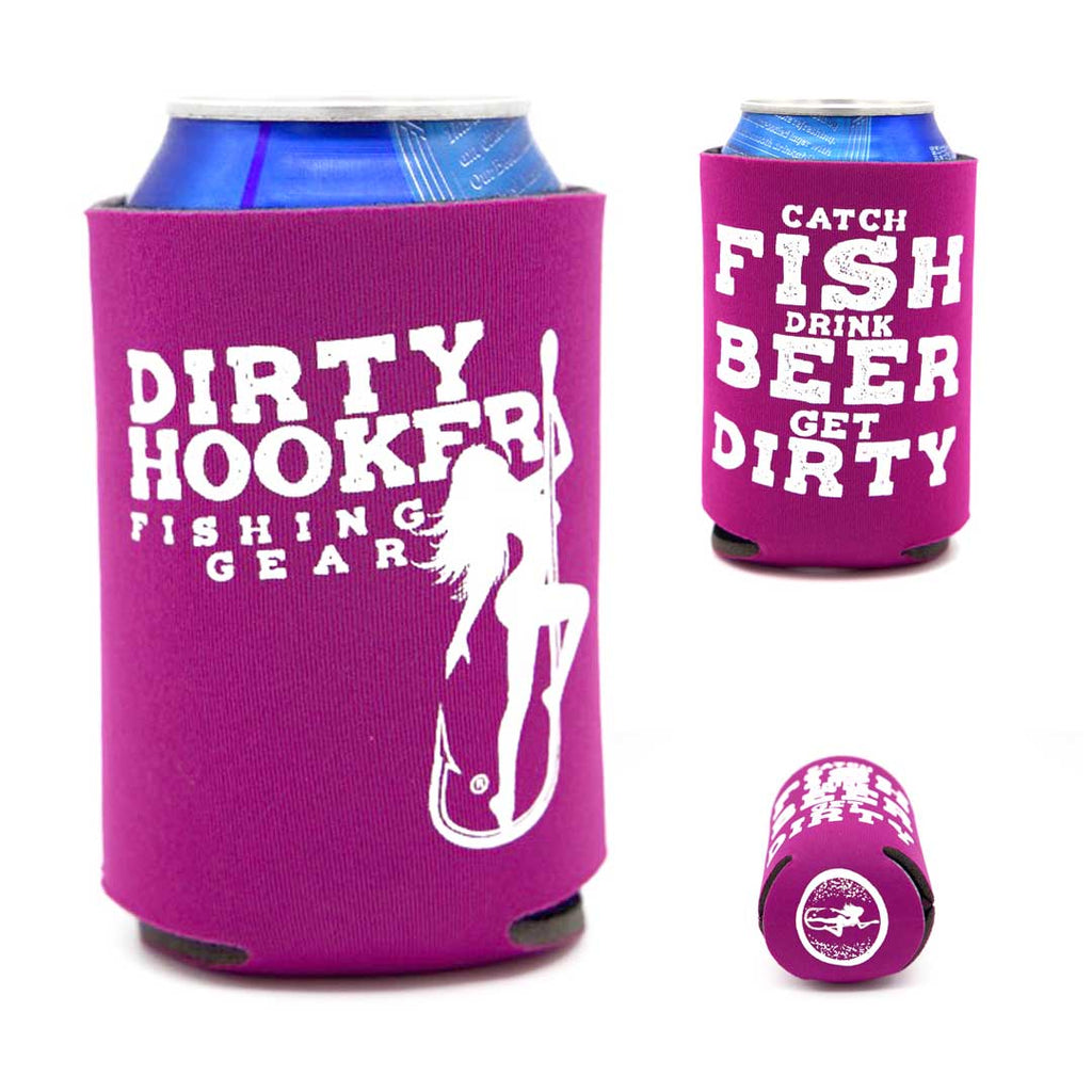 Dirty Hooker COMBO: DH Catch Drink Dirty Koozie 5 Pack