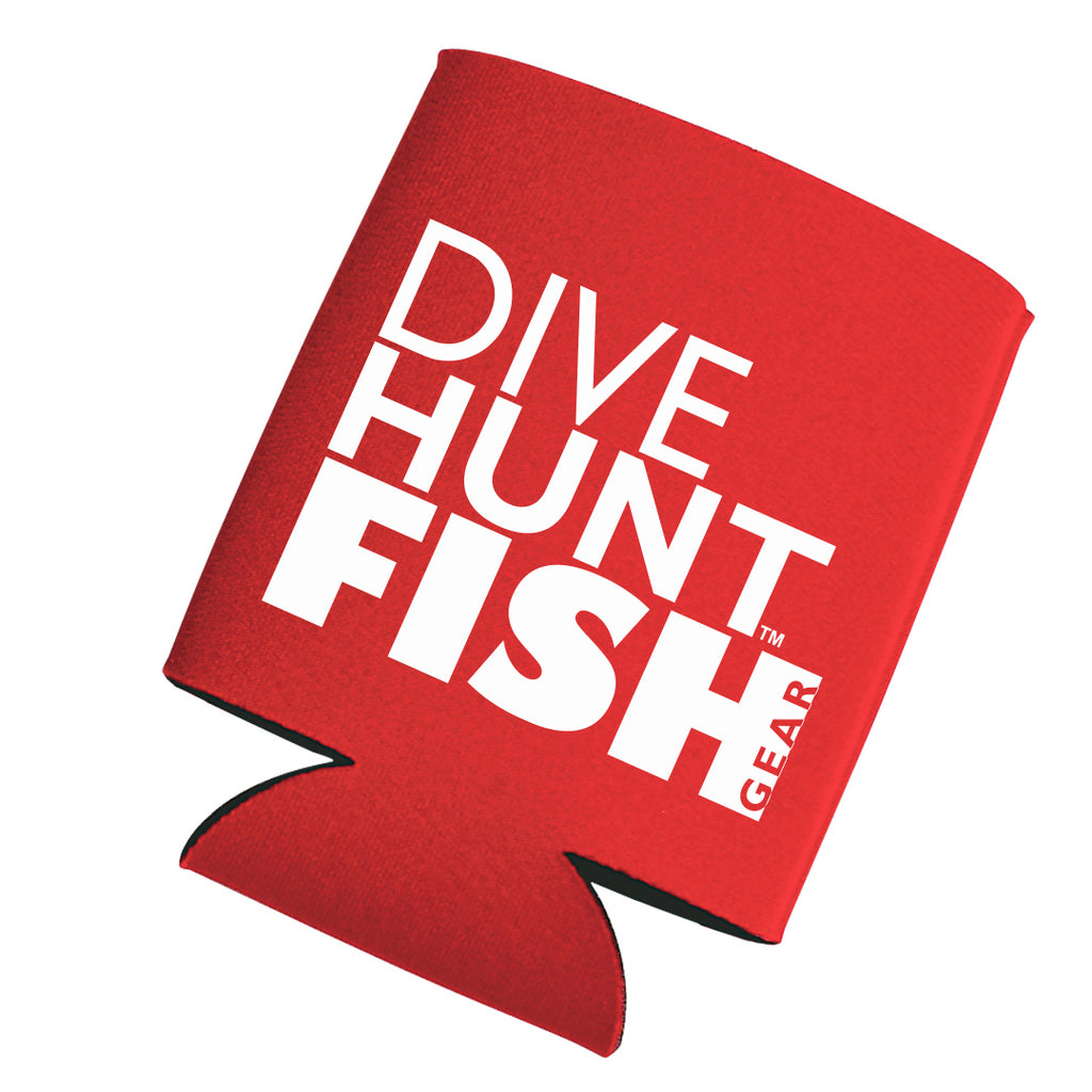 Dive Hunt Fish Gear Koozie